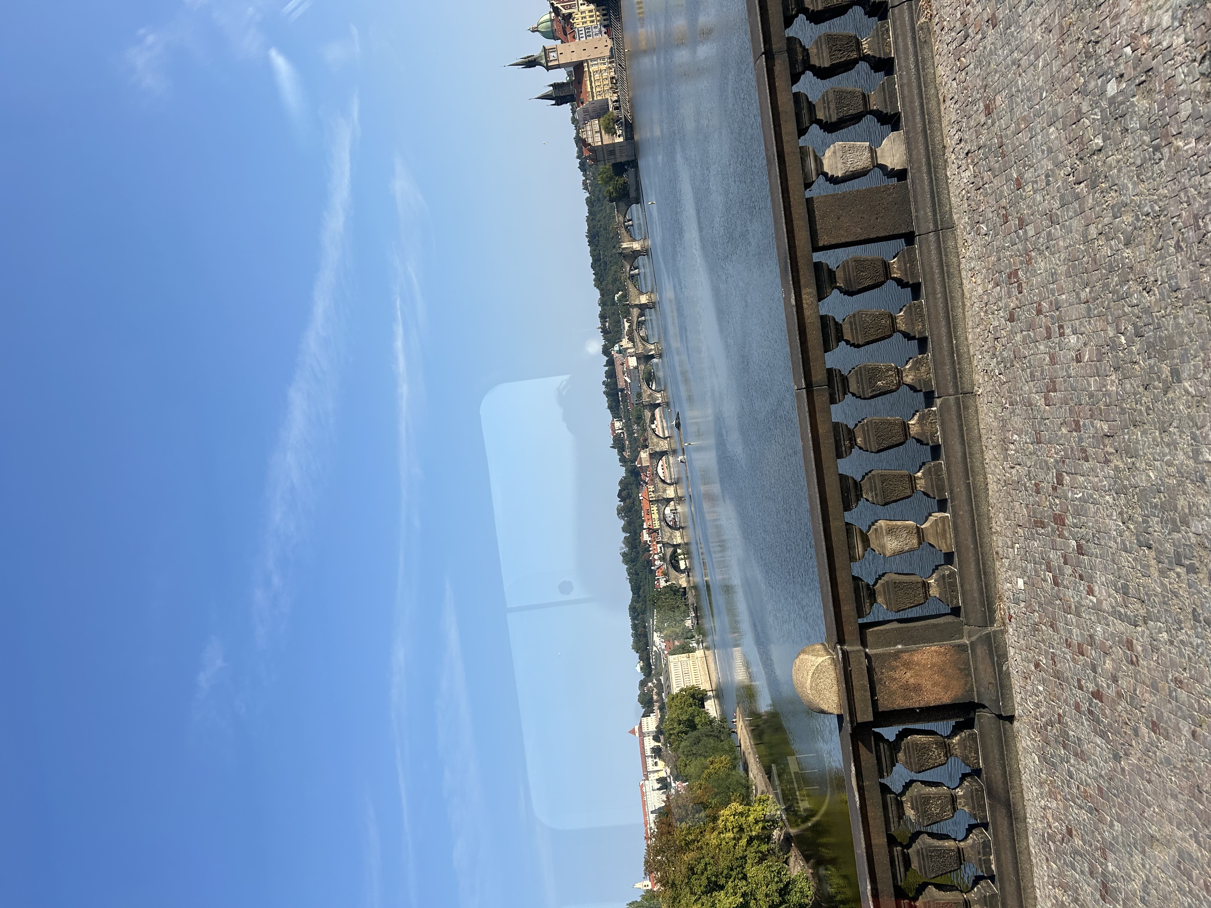 European city at night